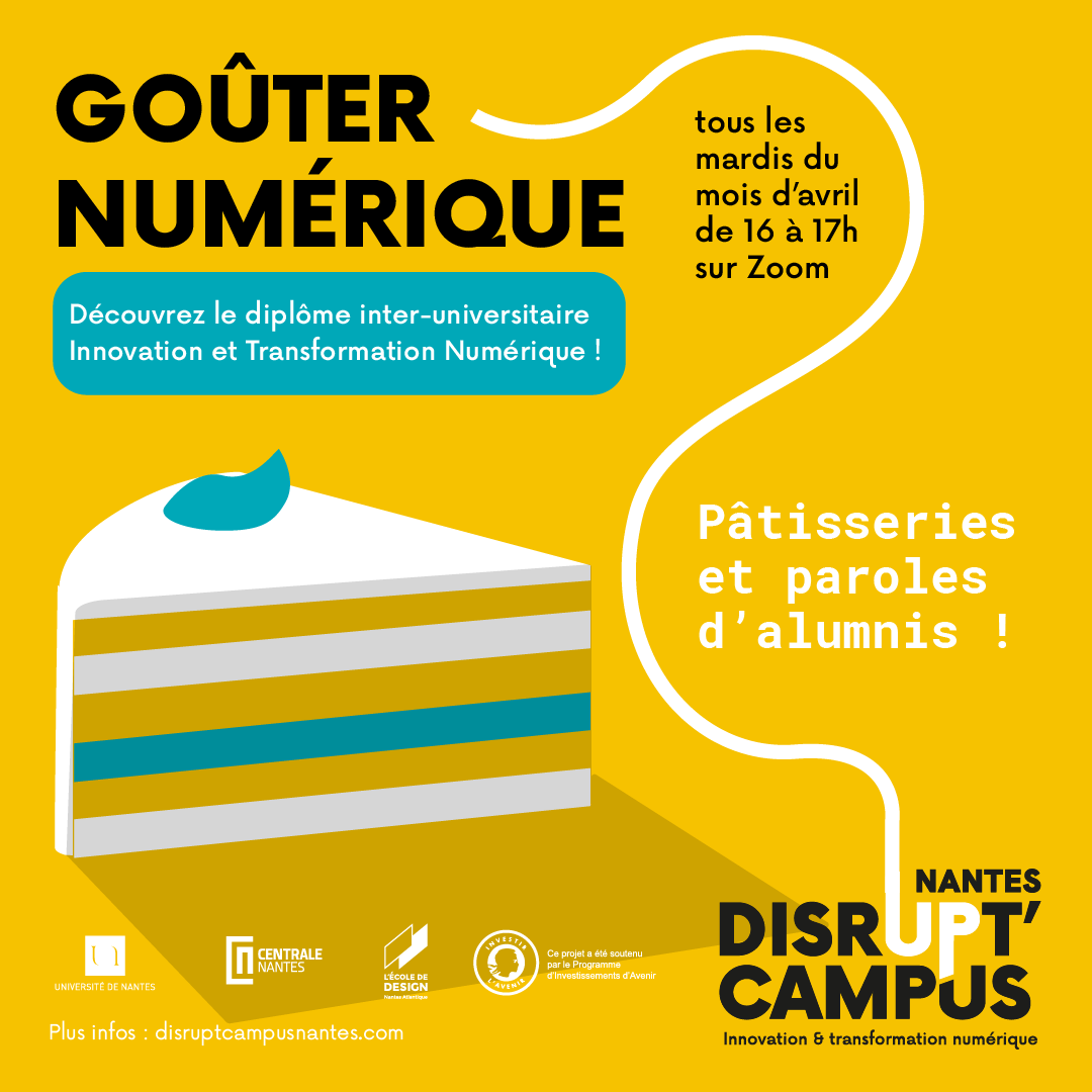 Se former à la transformation numérique : ateliers et rencontres avec l'équipe de Disrupt campus Nantes 
